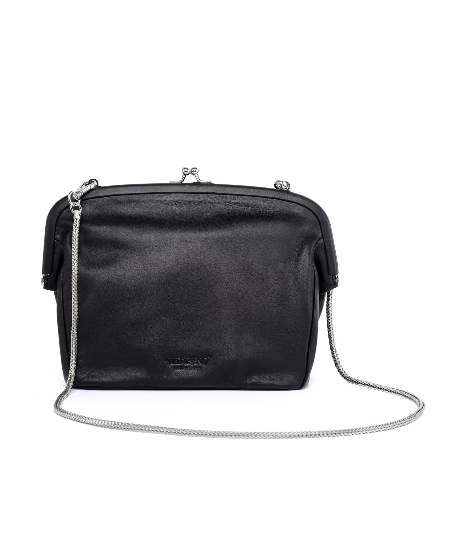 Женская сумка OLD TREND Genuine Leather Pac Shell Crossbody, цвет: Чёрный — фото 5
