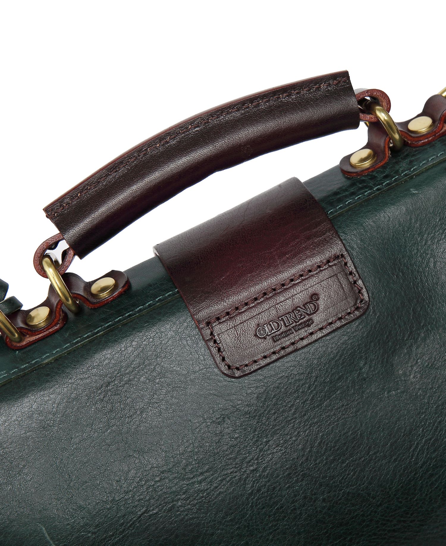 Doctor Small Leather Crossbody Satchel Bag