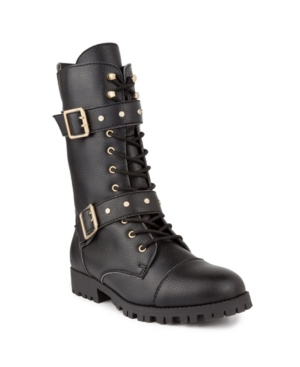 image of Sugar Women-s Squad Tall Combat Boots Women-s Shoes