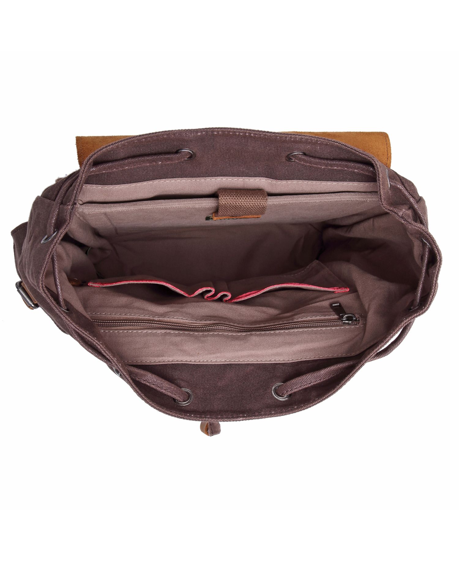 Stone Creek Waxed Canvas Backpack Handbag