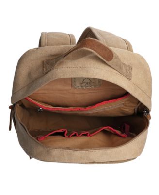 Trail and Tree Double Canvas Backpack Handbag