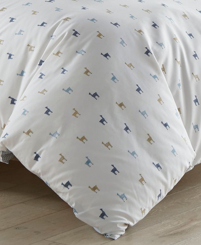 Poppy & Fritz Llamas Full/Queen Duvet Cover Set Macy's
