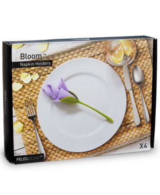 Peleg - Bloom Napkin Holders, Set of 4