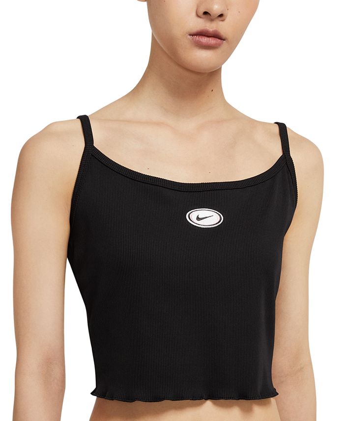 Macy's nike crop top 2025