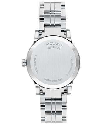 Movado - Women's Swiss Stainless Steel Bracelet Watch 28mm