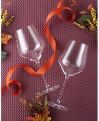 Layla Red Wine Glasses, Set of 4