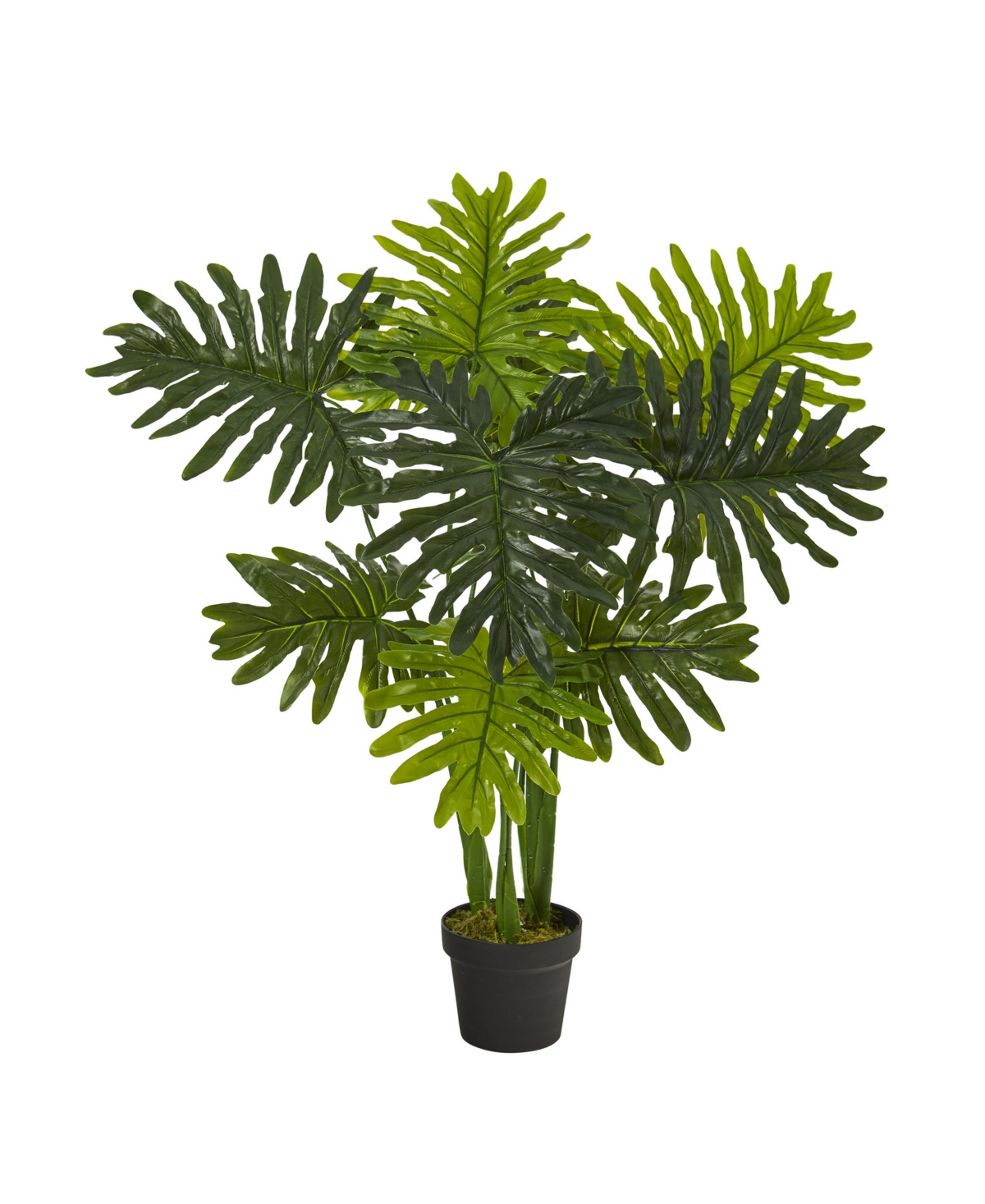 Philodendron Artificial Plant, Real Touch - Green