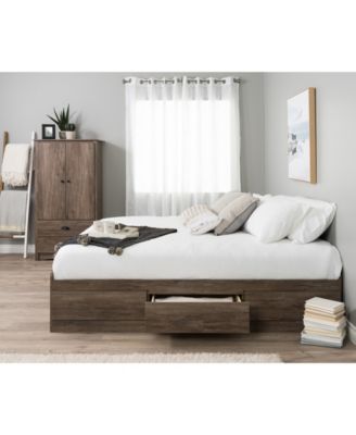 Prepac Queen Mate's Platform Storage Bed with 6 Drawers