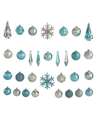 Holiday Shatterproof, 52 Count Christmas Tree Ornament Box Set