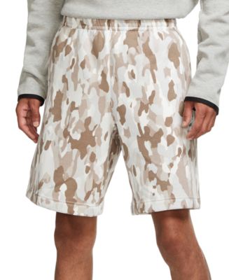 Nike Men's Camouflage Fleece Shorts - Macy's