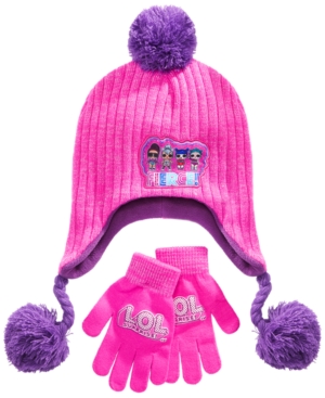 Berkshire Girls 2-Pc Lol Surprise! Hat & Gloves Set