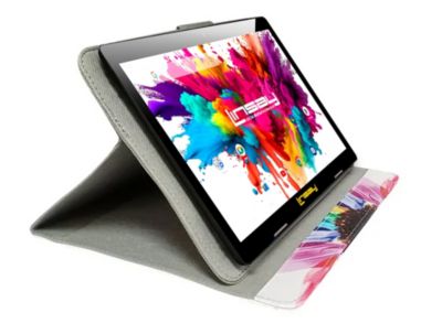 New 10.1" Tablet 128GB with Flower Case with Super Screen IPS  Quad Core 4GB RAM  Android 14