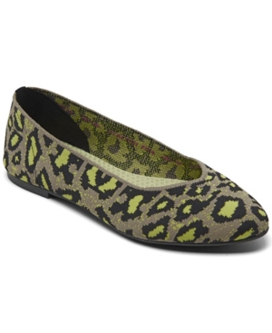 image of Skechers Women-s Cleo - Leopard Casual Ballet Flats from Finish Line