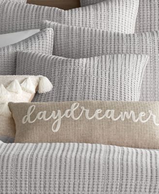 Mills Waffle Decorative Pillow, 20" x 20"