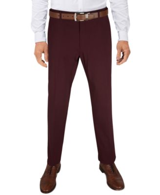 red dress pants macy's