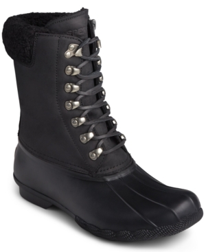 image of Sperry Saltwater Lace-Up Boots Women-s Shoes