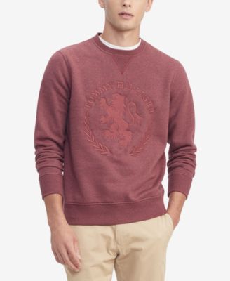 tommy hilfiger crest embroidered sweater