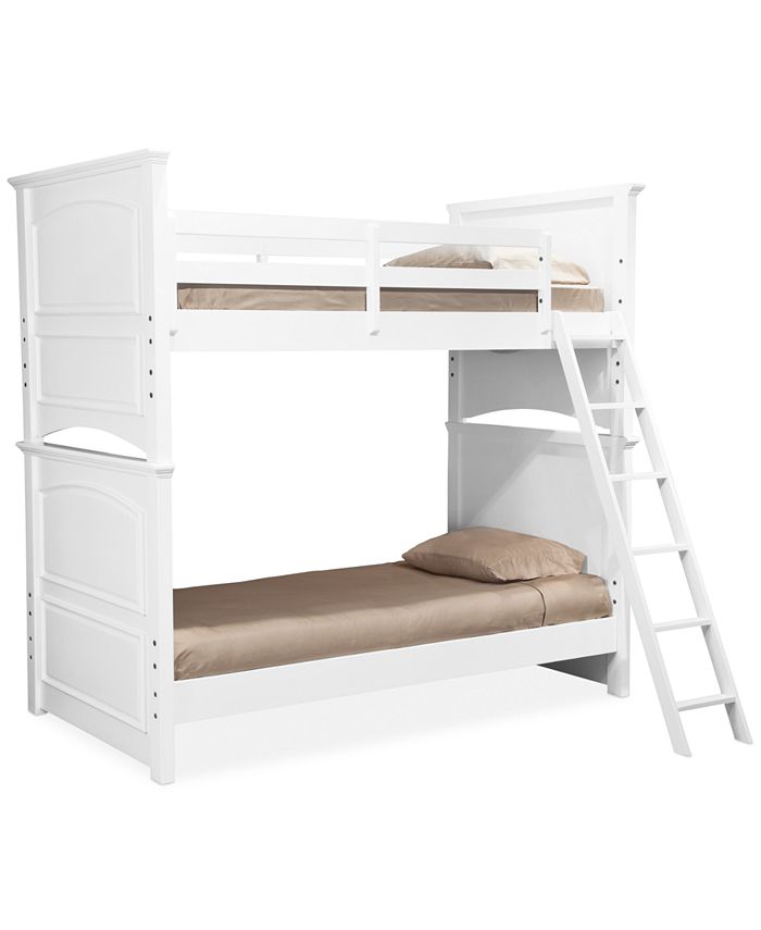 gips winnen schending Furniture Roseville Twin Over Twin Kids Bunk Bed & Reviews - Furniture -  Macy's