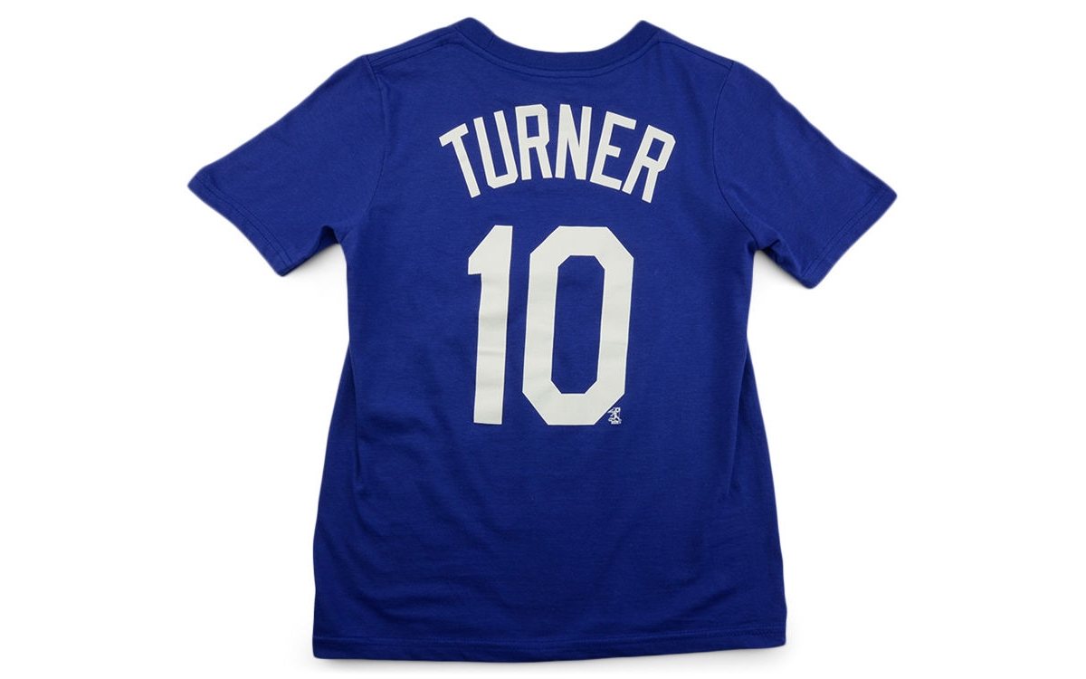 Nike Los Angeles Dodgers Youth Name and Number Player T-Shirt Justin Turner