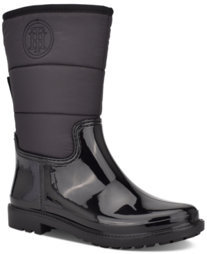 image of Tommy Hilfiger Snows Rain Boots Women-s Shoes