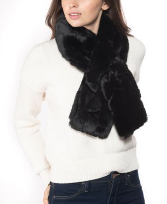 macy's fur shawl