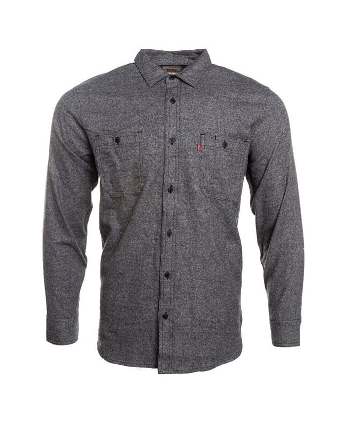 Levi's Men's Twill Workshirt & Reviews - Casual Button-Down Shirts - Men -  Macy's