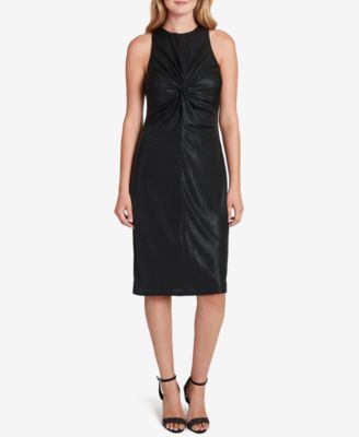 tahari dresses black