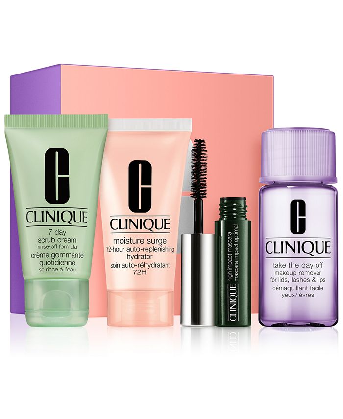 Clinique 4 pc. Discover Clinique Kit 10 with any Beauty Purchase