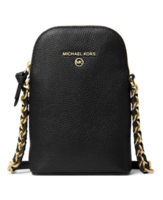 Michael kors phone crossbody sale bag black