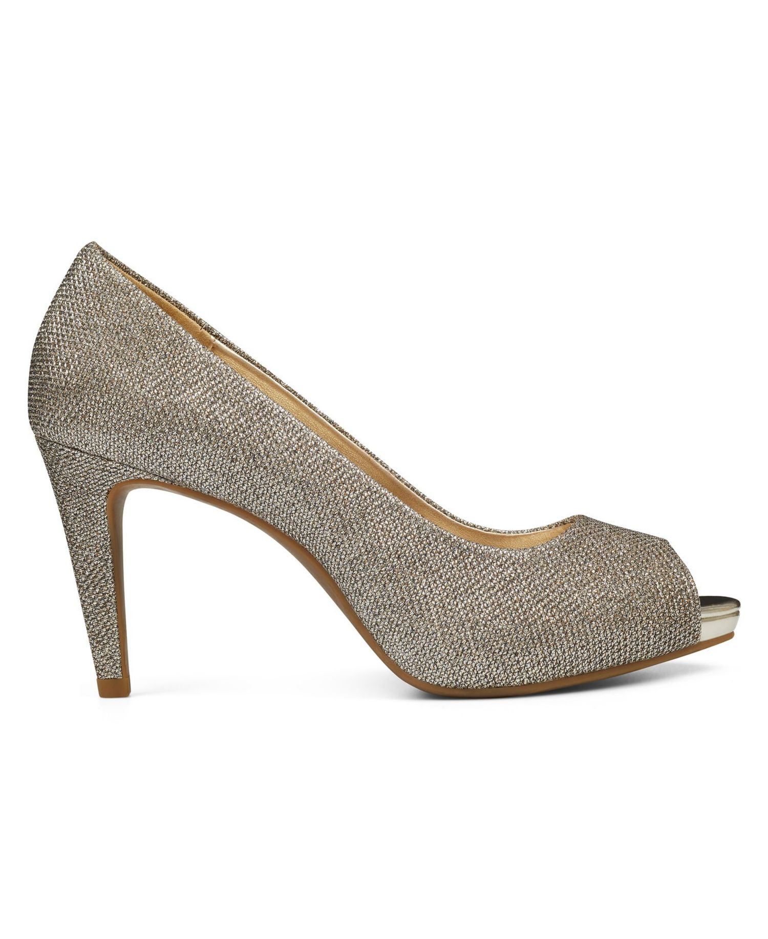Women's Rainaa Peep Toe Platform Stiletto Pumps
