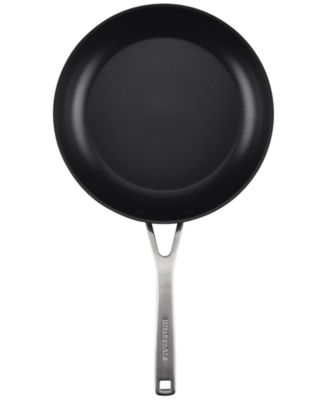 Hard-Anodized Induction Frying Pan with Lid, 10", Matte Black