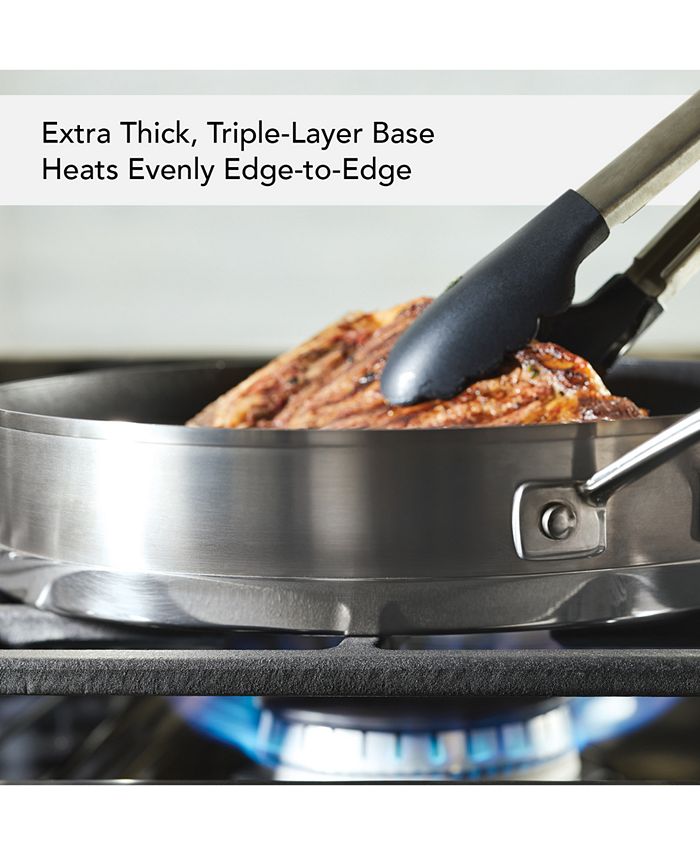 KitchenAid 3Ply Base Stainless Steel Nonstick Induction Stovetop Grill