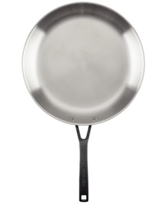 5-Ply Clad Stainless Steel 12.25" Induction Frying Pan