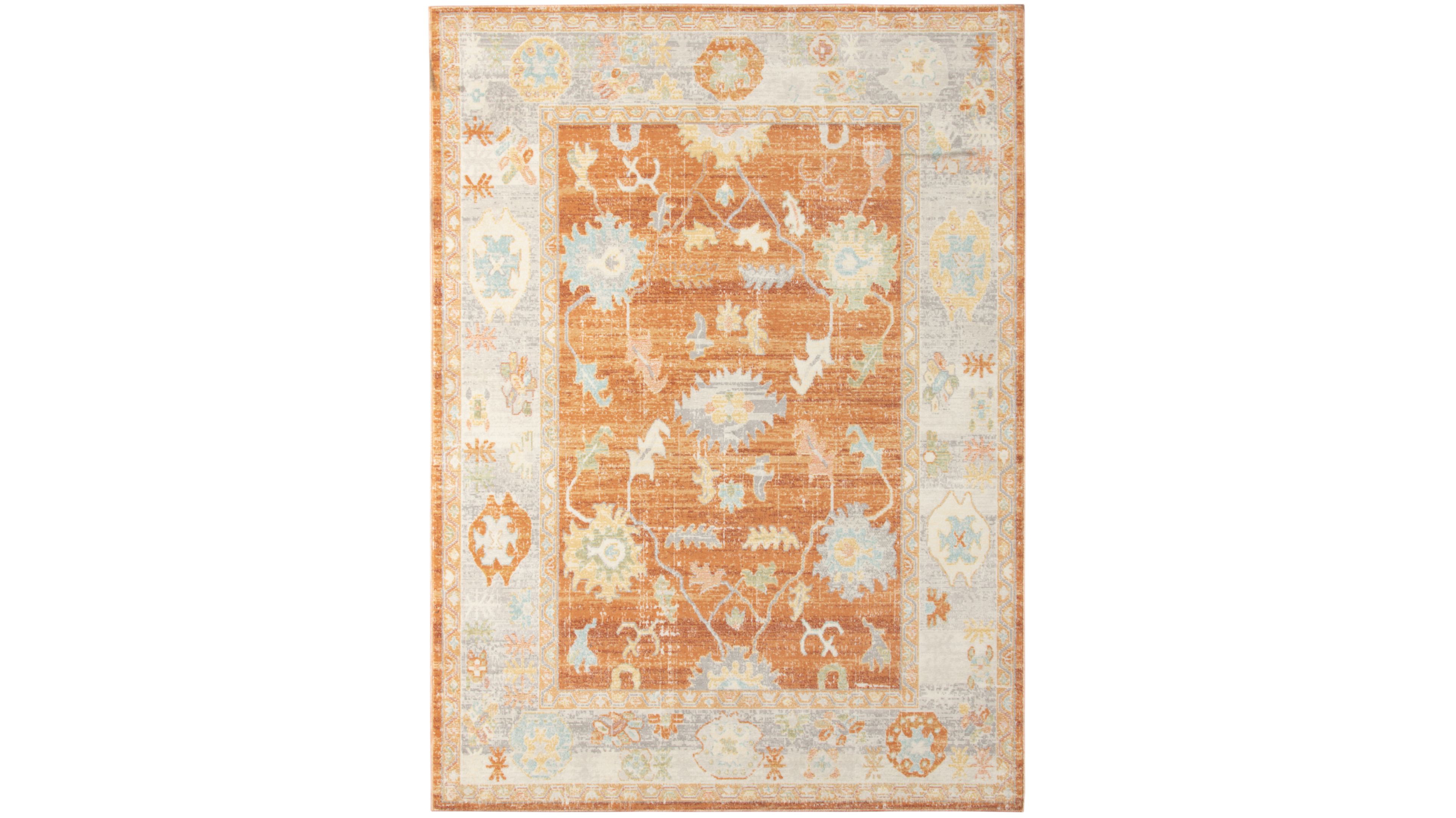 Amer Rugs Bohemian Bhm-4 Orange 5'1" x 7'6" Outdoor Area Rug