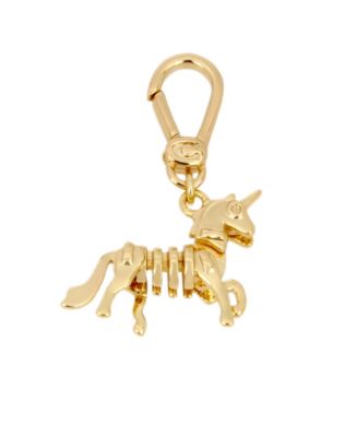 Coach unicorn bag online charm