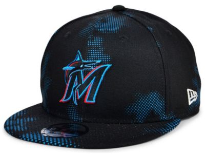 New Era - Men's Miami Marlins Team Fleck 9FIFTY Cap