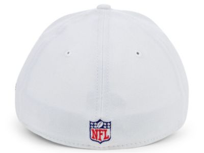 New England Patriots White Team Classic 39THIRTY Cap