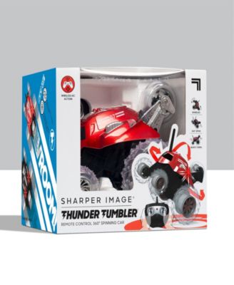 Shop Sharper Image Sharper Imag Rc Monster Spinning Car Toy Collection In Red