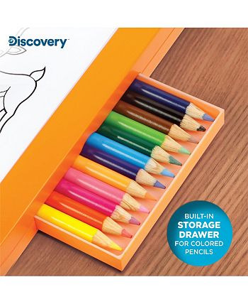 Discovery Kids LED Illuminated Tracing Tablet, 34 Piece Set with Tools -  Macy's