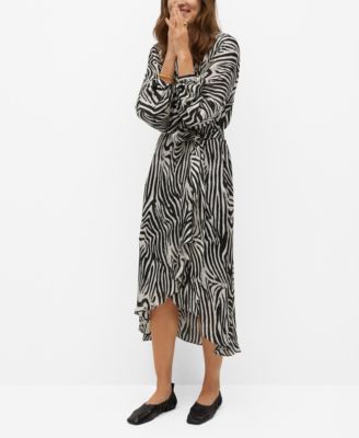 mango zebra dress