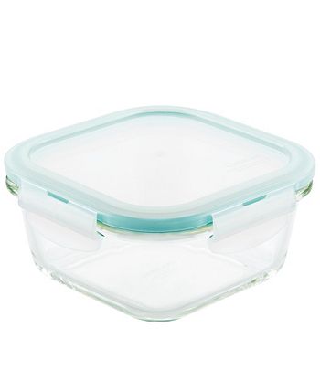 Lock n Lock Purely Better™ Glass 8-Pc. Square 17-Oz. Food Storage Containers  - Macy's