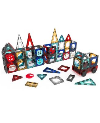 Toy Magnetic Tile and Truck Set 32pcs, Created for Macy's
