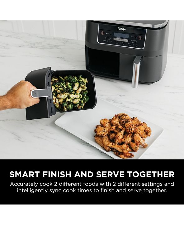 Ninja Foodi® 6in1 8qt. 2Basket Air Fryer with DualZone™ Technology