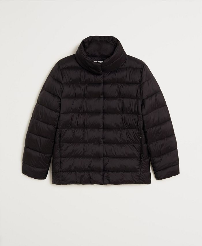 MANGO Quilted Jacket Macy's