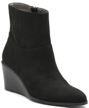 image of Adrienne Vittadini Women-s Vito Wedge Booties Women-s Shoes