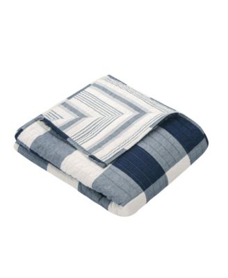 Camden Buffalo Check Reversible Quilted Throw, 50" x 60"