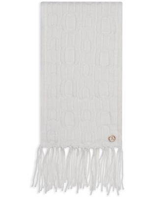 Calvin Klein - Knit Signature CK Chain Cable Scarf