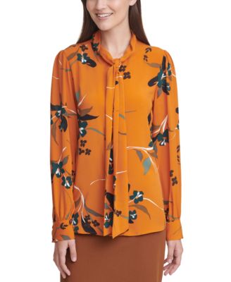 macys floral blouses