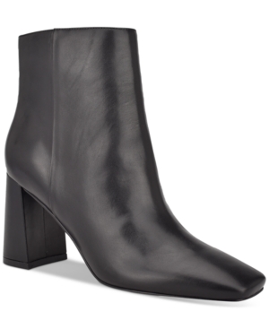 image of Marc Fisher Fellie Square-Toe Booties Women-s Shoes