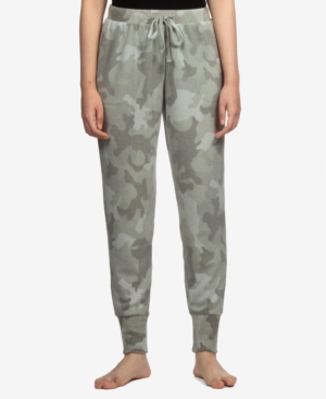 image of Hippie Rose Juniors- Camo Cozy Knit Jogger Pants